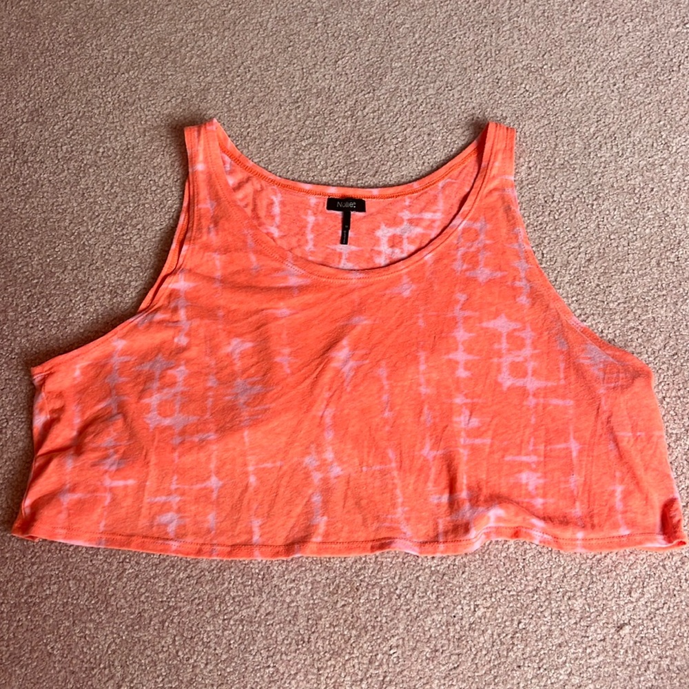 Nollie Orange Sleeveless Tee Size M